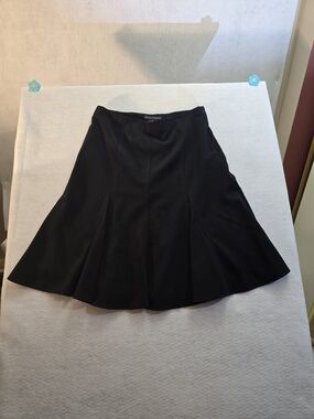 Apostrophe Black Flared Women's Skirt Size 8